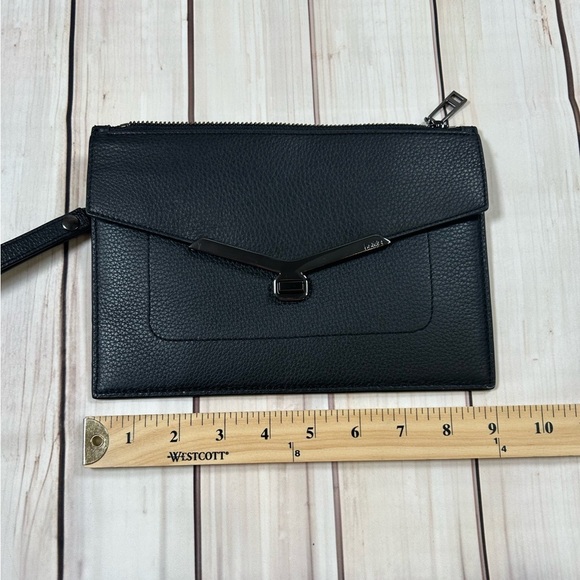 Botkier Black Textured Leather Accessory/Clutch/Wallet - Picture 8 of 9